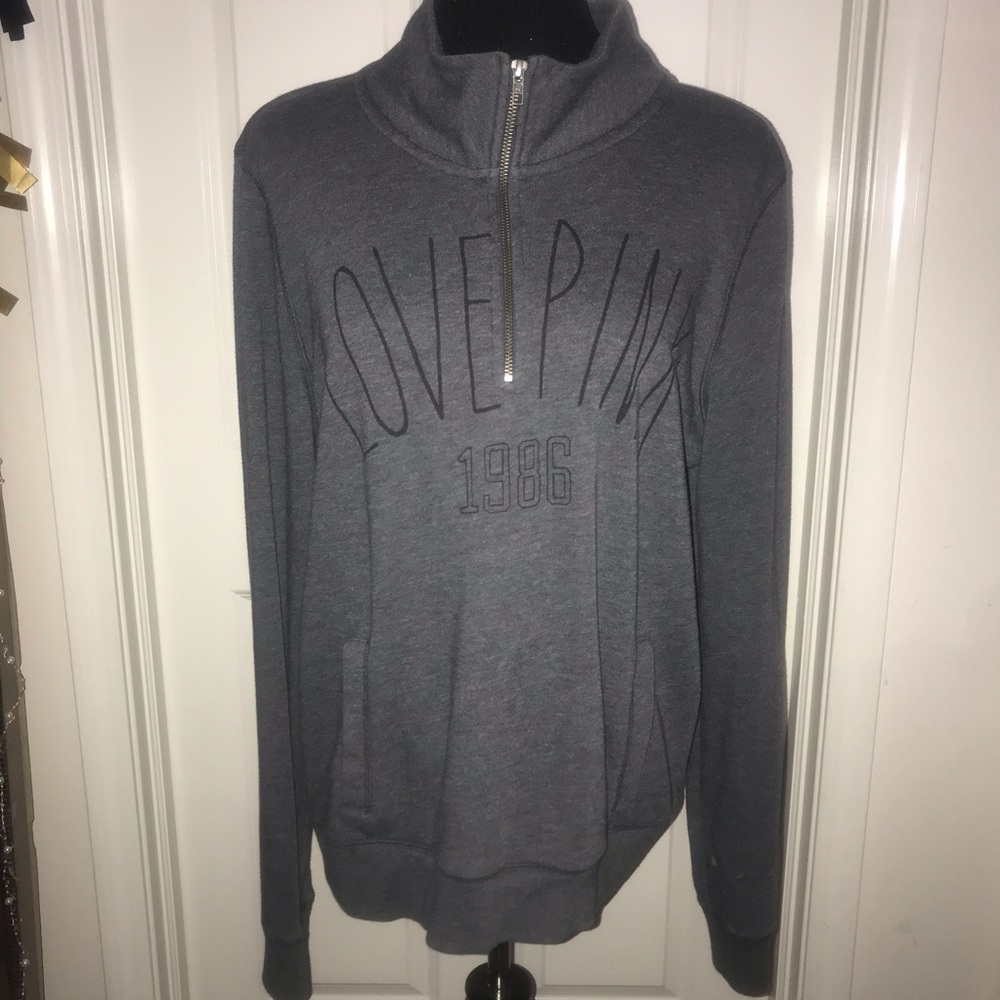 Victoria’s Secret PINK half zip sweater